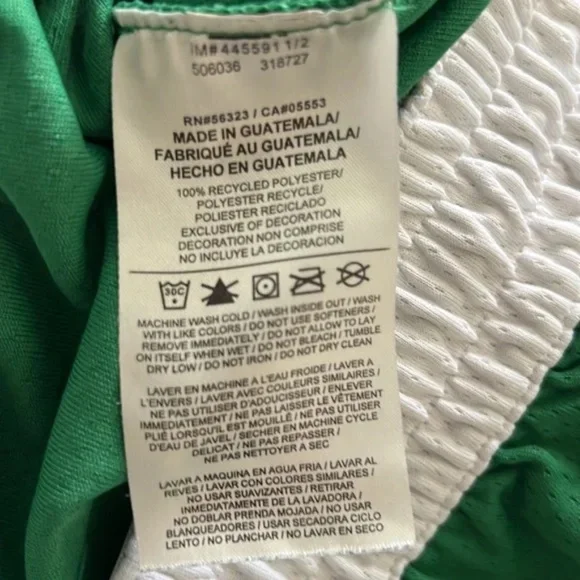 Nike NBA Authentic Boston Celtics Green and White basketball Sports Shorts 30 - Picture 5 of 9